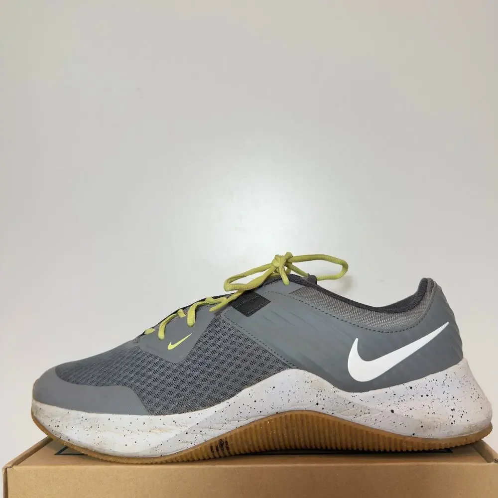 Nike MC Trainer Mens Size 15 Light Smoke Gray Lime Gym Running Training Shoes